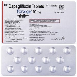 Dapagliflozin tablets packaging and blister pack
