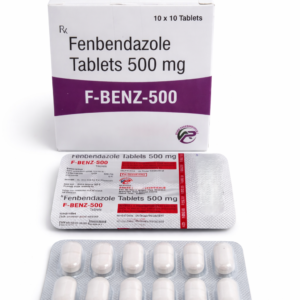 F-BENZ-500 Fenbendazole tablets display