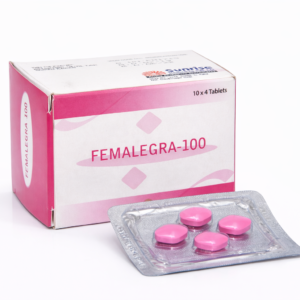 Femallegra-100 with pink tablets
