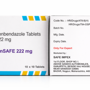 Fenbendazole tablets boxes displayed side by side