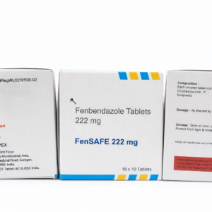 Fenbendazole tablets on display