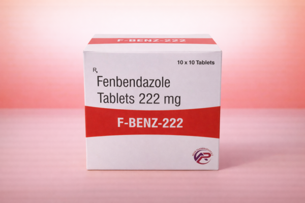 Fenbendazole tablets on pastel backdrop (1)