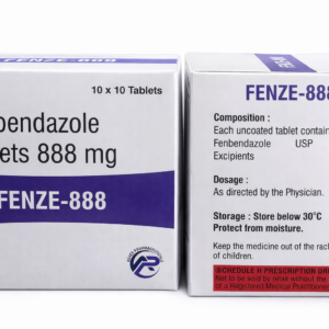 Fenze-888 tablet packaging close-up