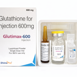 Glutimax-600 injection packaging and vials